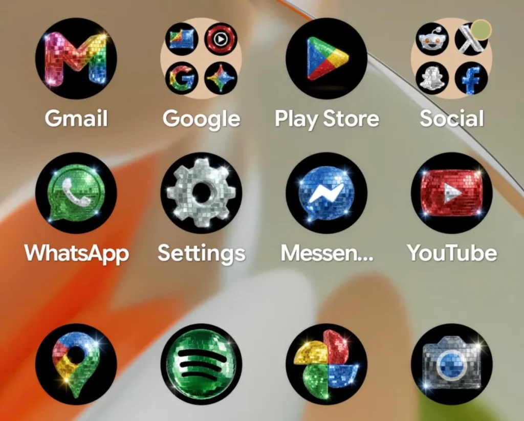Google abbraccia il brillante con icone a forma di disco: “Siete sicuri di volerlo?”