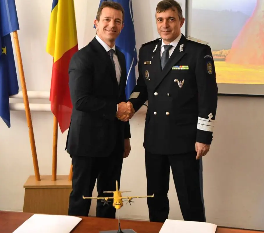 Ministero rumeno potenzia flotta con due C-27J Spartan di Leonardo.