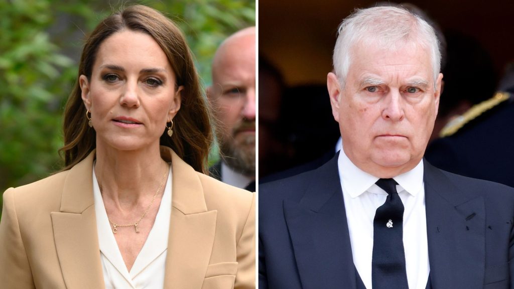 Kate Middleton esclude Andrew dagli eventi e ignora i suoi saluti nelle riunioni familiari.