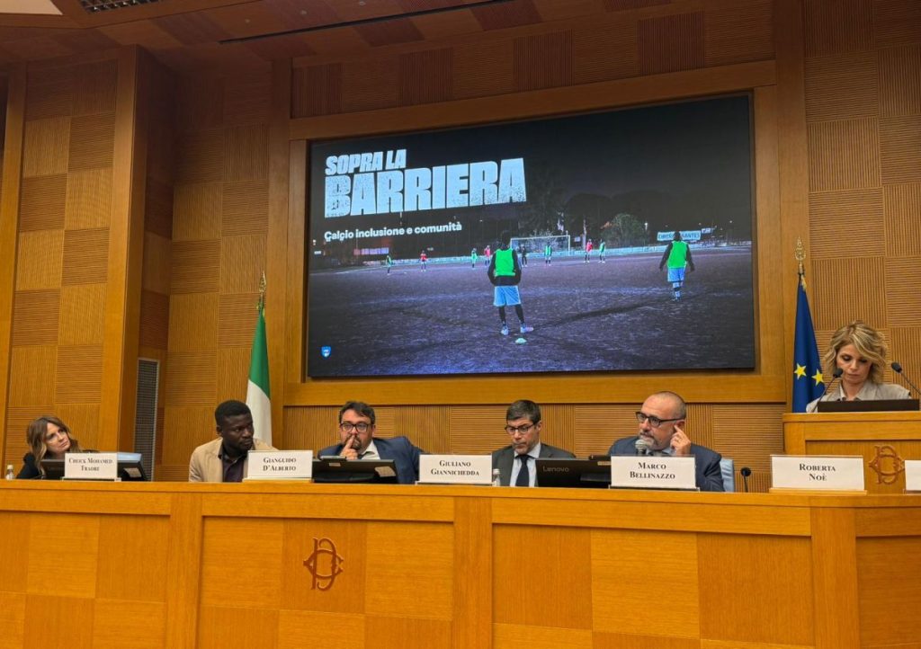 Sopra la Barriera: il progetto della Lega Dilettanti per calcio, inclusione e comunità in Camera