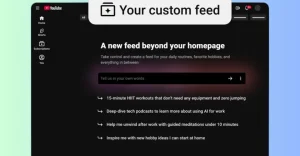 YouTube permette di creare un feed video personalizzato tramite intelligenza artificiale. Scopri di più!