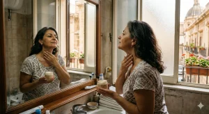 Skincare: come mantenere la pelle del collo giovane ed elastica
