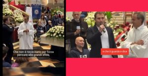 Il toccante tributo del figlio di Alex Zanardi nell’ultimo saluto al padre.