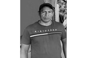 Givaldo Santos, leader Kaiowá e Guarani, ucciso il 1° maggio a 40 anni.