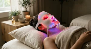 Boom delle maschere a LED: il beauty si tinge di rosso tra scienza, moda e nuovi rituali skincare