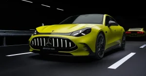 Mercedes AMG GT: la coupé elettrica che accelera da 0 a 100 km/h in 2 secondi.