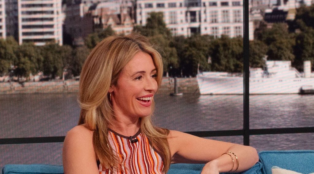 Cat Deeley’s ME+EM striped co-ord skirt is a must-have for bright summer looks.