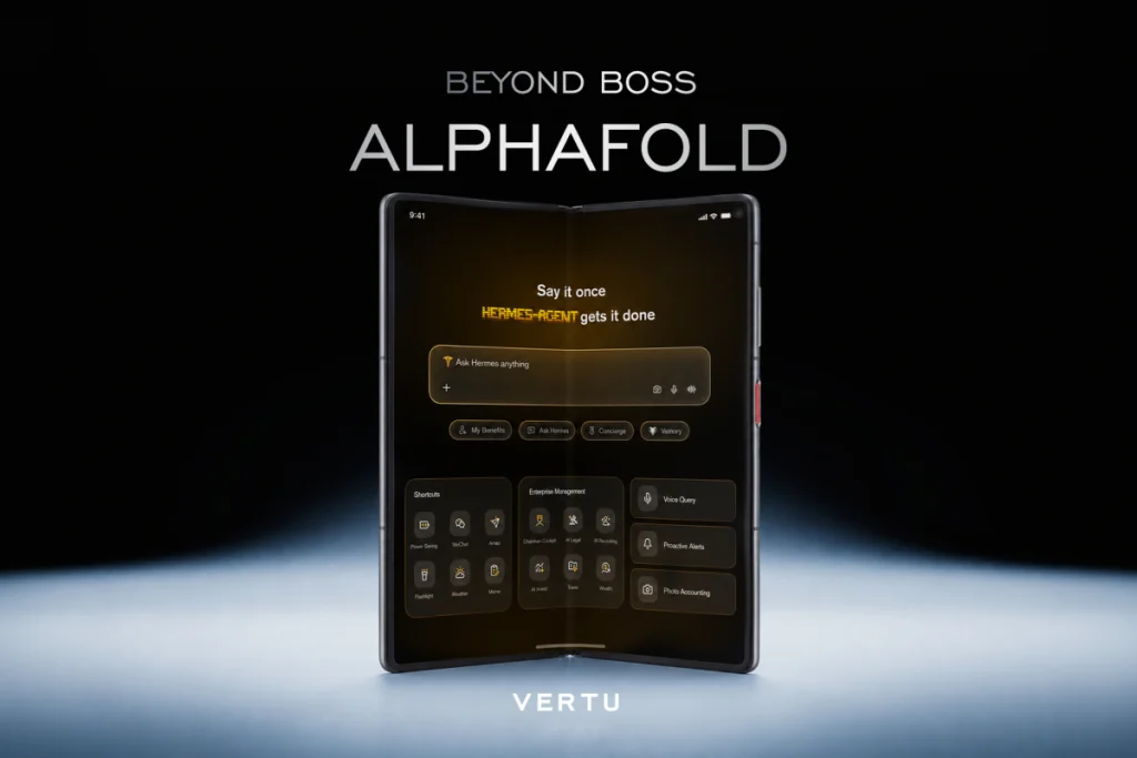 Vertu propone ai CEO di gestire aziende con un pieghevole AI a partire da 6.880$.