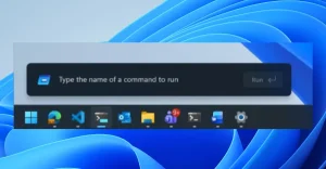 Microsoft testa un nuovo menu Esegui di Windows 11 con modalità scura e novità.