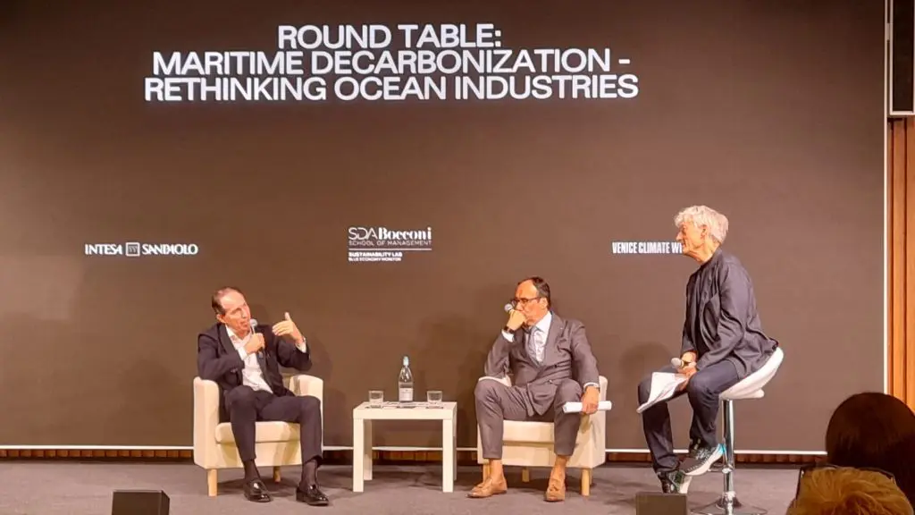 Nextchem promuove la transizione ecologica nel settore marittimo alla Venice Climate Week.
