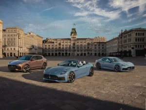Maserati celebra un secolo con le nuove Grecale, Granturismo e GranCabrio.