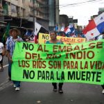Contadini di Rio Indio contro il progetto di riserva del Canale di Panama e lo sfratto.