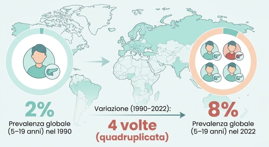 Diabete infantile in aumento: ecco 5 regole fondamentali per affrontarlo con successo.