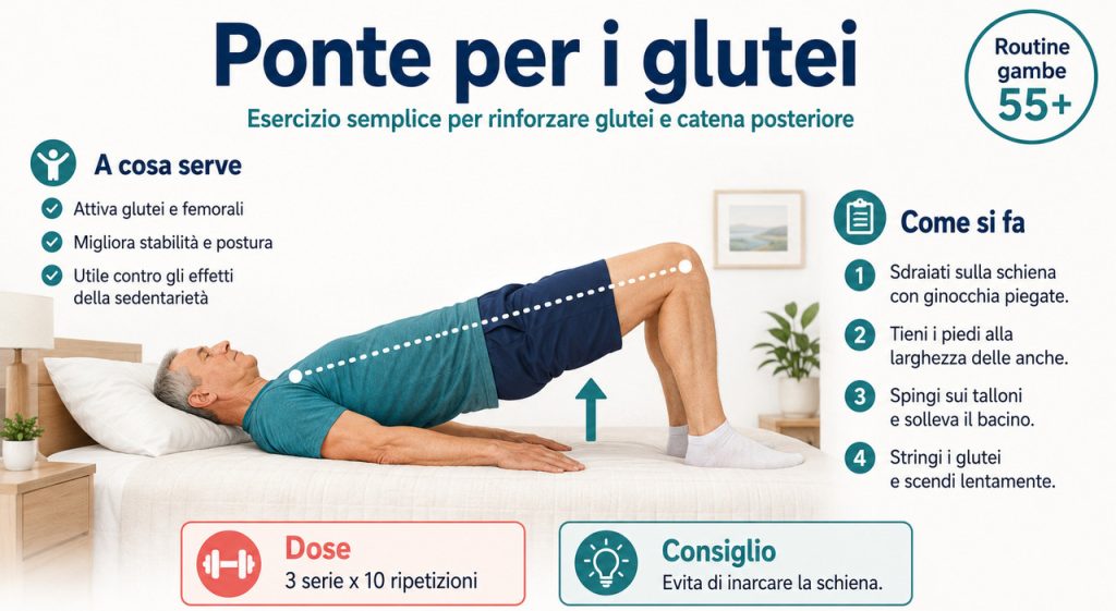 Esercizi mattutini a letto: 8 minuti per gambe forti dopo i 55 anni.