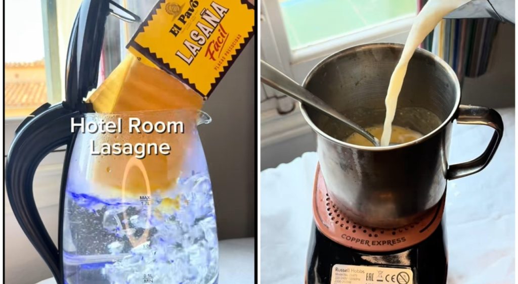 Lasagna preparata in hotel: viral video di un content creator sorprende tutti!