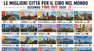 Le migliori 20 città gastronomiche al mondo nel 2026 secondo Time Out: scopri la classifica!