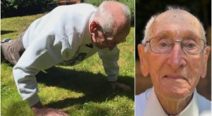 98 anni e 40 flessioni: scopri il segreto di forza nella schiena!
