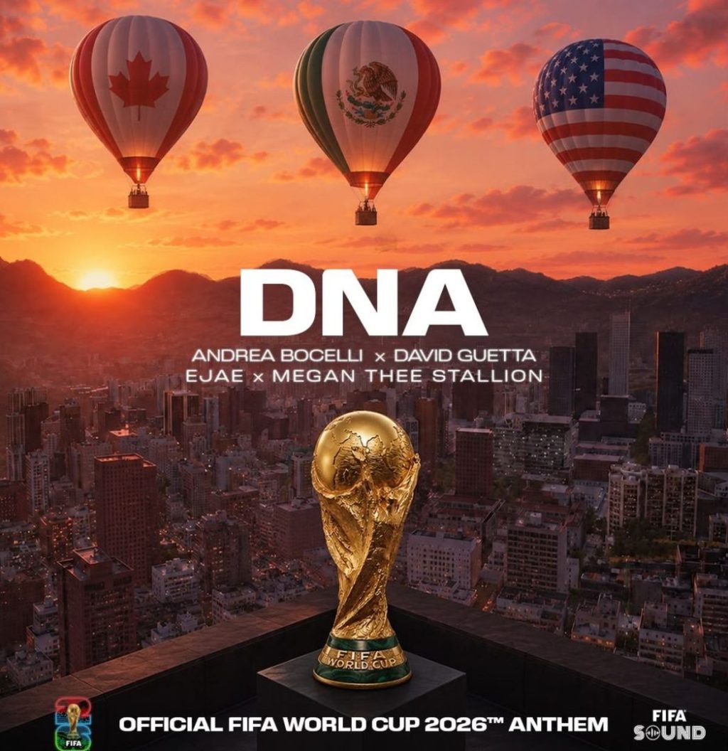 Fifa svela “DNA”, l’inno ufficiale dei Mondiali di calcio 2026