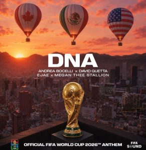 Fifa svela “DNA”, l’inno ufficiale dei Mondiali di calcio 2026