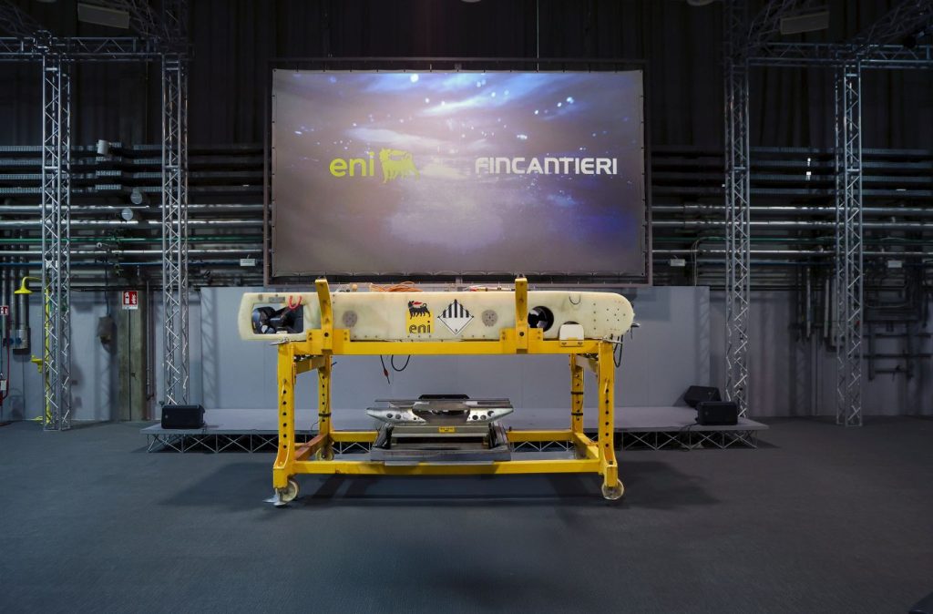 Eni e Fincantieri: accordo innovativo per il monitoraggio subacqueo con tecnologie avanzate.