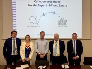 Trieste-Linate: ritorna la rotta aerea grazie a Fedriga e Amirante.
