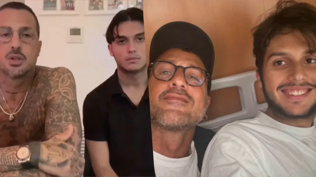 Fabrizio Corona parla per la prima volta del figlio Carlos e della sindrome di Asperger
