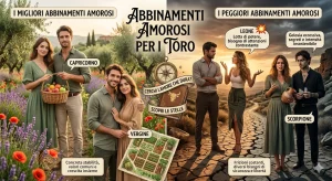 I migliori e i peggiori abbinamenti amorosi per i Toro: scopri di più!