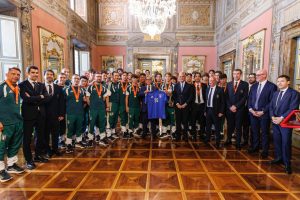 La Russa incontra l’Under 17 campione d’Europa: “Siete la nostra speranza futura”