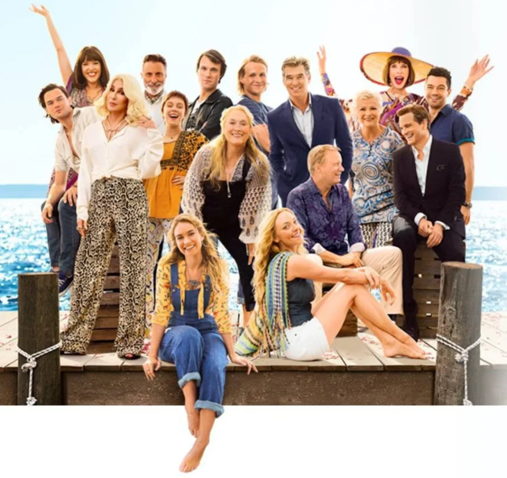 2008: “Mamma Mia! Il film” e il debutto a Leicester Square