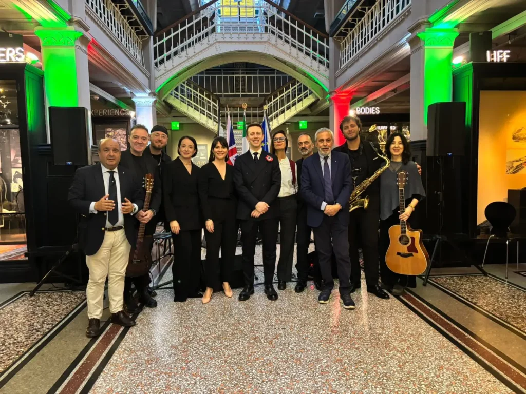 La musica del Conservatorio Nicola Sala di Benevento risuona a Manchester per la Festa della Repubblica