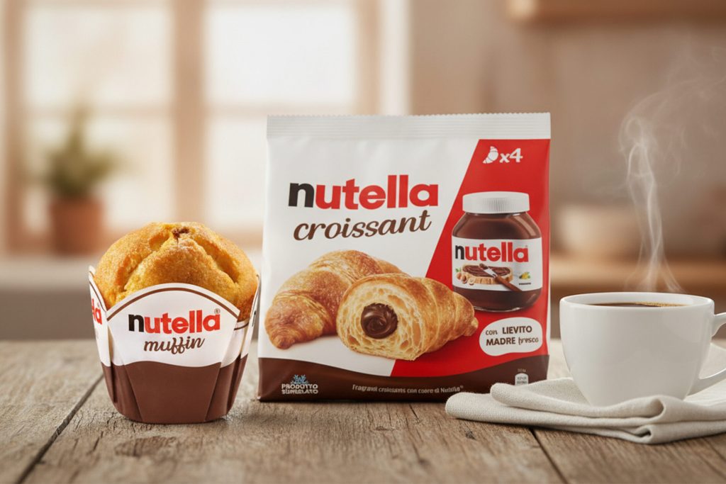Richiamo di Nutella Muffin e Croissant: Ferrero avvisa sette Paesi per contaminazione metallica.