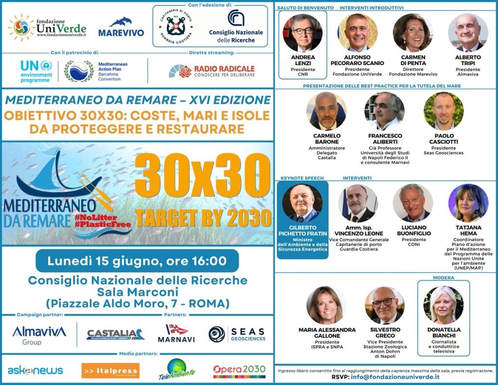 XVI edizione di “Mediterraneo da remare”: l’evento di lancio il 15 giugno. Partecipa!