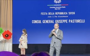 Debutto del console Pastorelli alla Festa della Repubblica a New York con la comunità italiana.