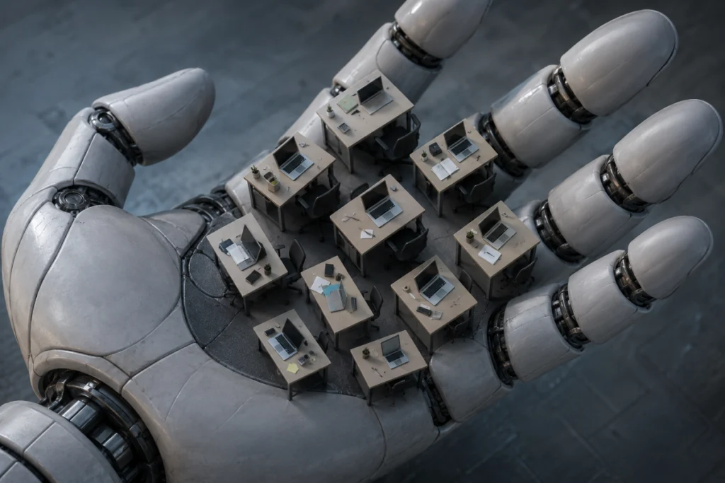 Titolo: Licenziamenti nel tech nel 2026: i datori di lavoro citano l’intelligenza artificiale.