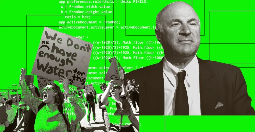 Kevin O’Leary accetta di ridimensionare il suo imponente data center in Utah.