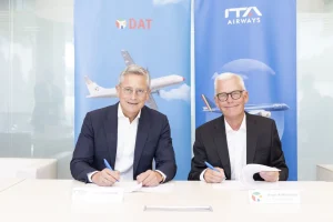 ITA Airways e DAT annunciano un accordo interlinea per migliorare i collegamenti aerei.