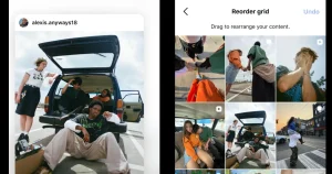 Instagram permette ora a tutti di riorganizzare la propria griglia del profilo!
