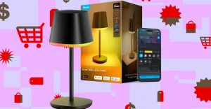 Lampada smart ricaricabile Govee in offerta a soli 60 dollari! Scopri l’affare.