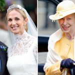 Il tributo di Harriet Sperling a Princess Anne: unione di tradizione reale e originalità.