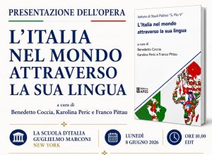 Pubblicata una nuova risorsa sulla lingua italiana alla Scuola d’Italia Guglielmo Marconi di New York.