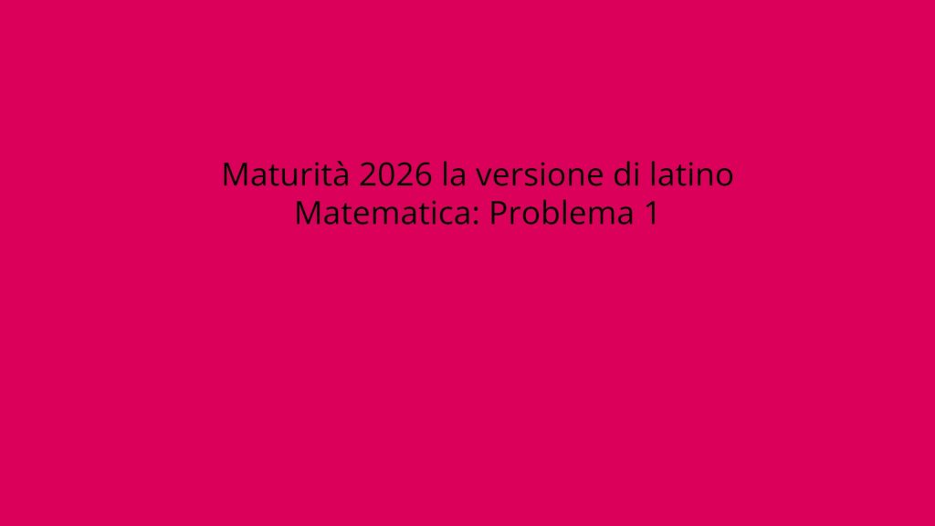 Lago di Bracciano: Soluzione del Problema 1 di Matematica per la Maturità 2026