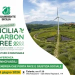 “Sicilia Carbon Free” a Catania la quinta edizione della conferenza sulle energie rinnovabili  tra pace e giustizia sociale