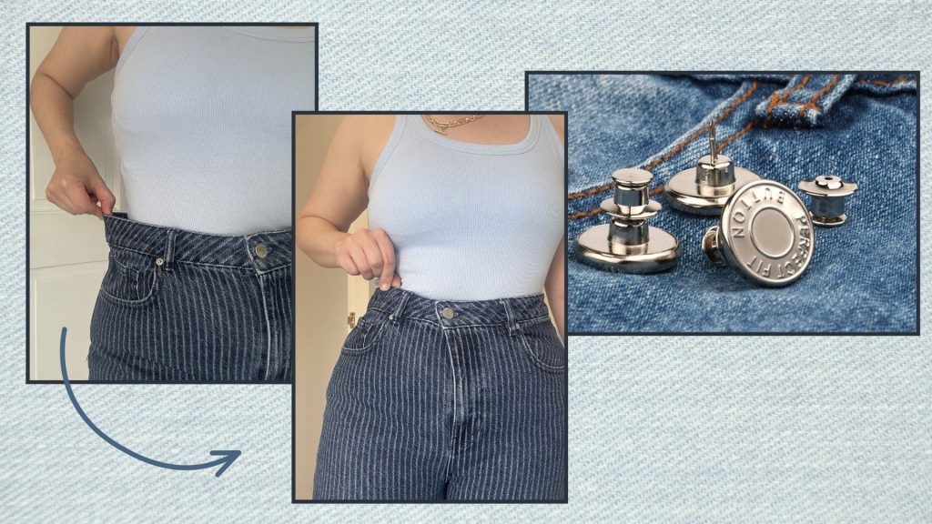 Il trucco denim da £3.99 su Amazon per jeans che calzano alla perfezione.