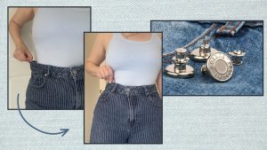 Il trucco denim da £3.99 su Amazon per jeans che calzano alla perfezione.