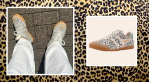 Le Gola leopard print: sneaker versatili che ravvivano ogni outfit, da jeans a tailleur.