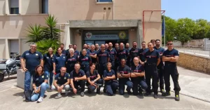 Sardegna: squadre europee di Protezione Civile unite contro gli incendi boschivi.