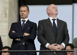 Caso fondi privati, Uefa compatta: “Il calcio non si vende, non parteciperemo alle competizioni Fifa”