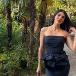 Giulia Salemi commenta con ironia la gaffe sul vestito al matrimonio di Aurora Ramazzotti.