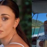 Belen Rodriguez in topless a Corfù: il suo video in barca fa discutere sul web.