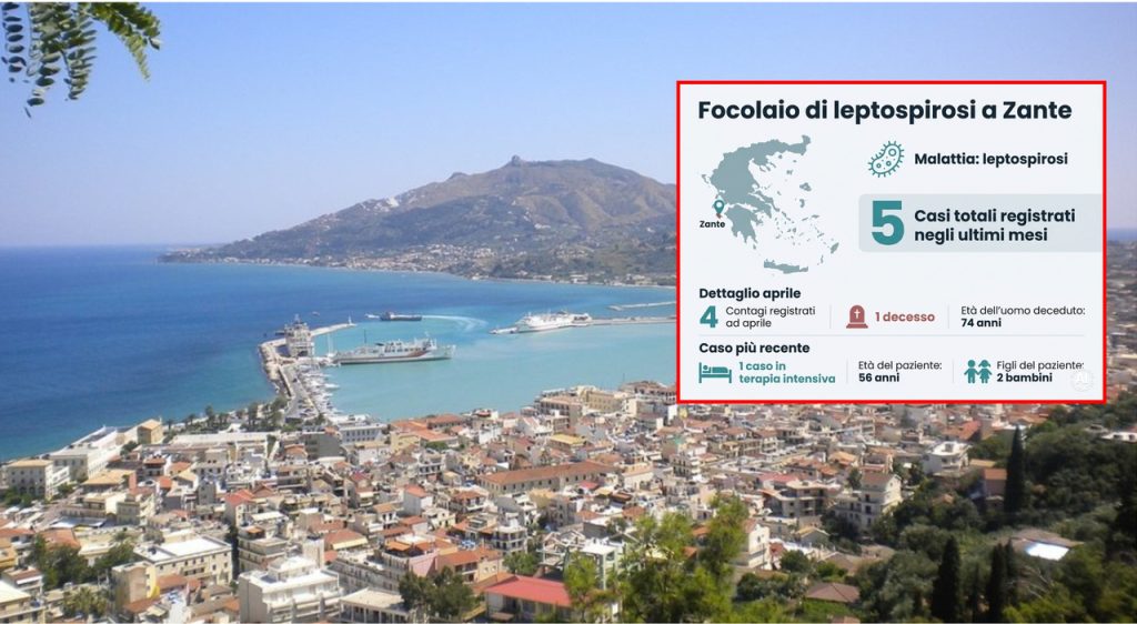 Zante e leptospirosi: quinto caso accertato, scopri sintomi e modalità di contagio